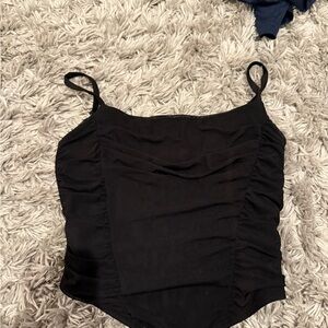 Kids Black One Piece Swimsuit